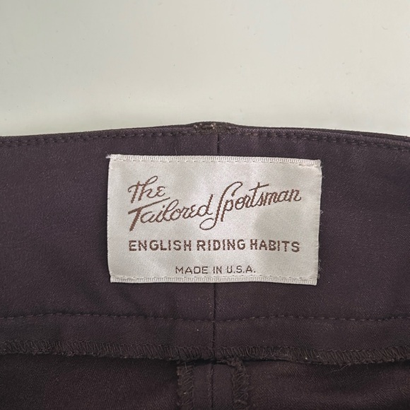 The Tailored Sportsman Trophy Hunter Low Rise Boysenberry Breeches 26R - Picture 9 of 11